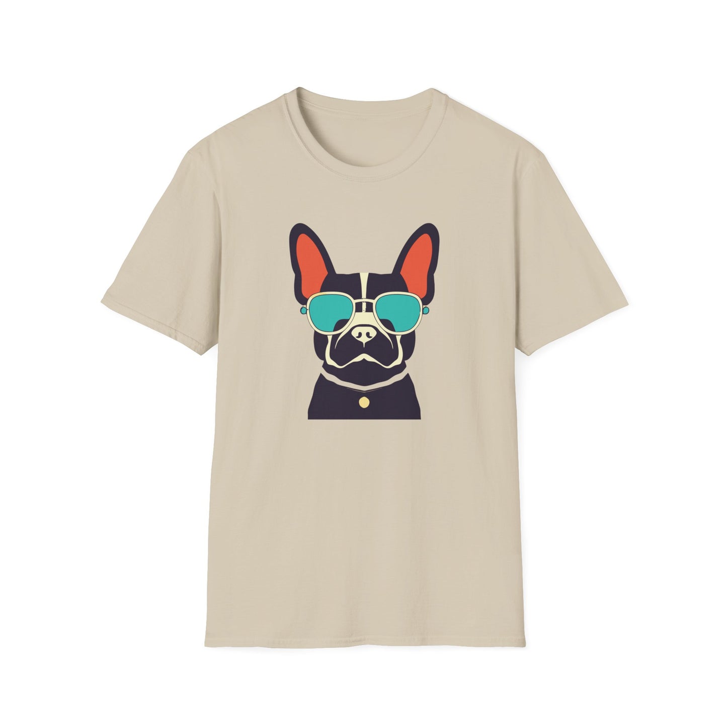 Color Block Sunglass Pug Dog