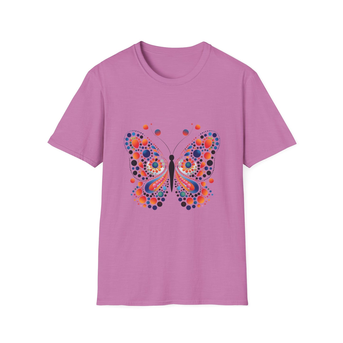 Polka Dot Colorful Butterfly