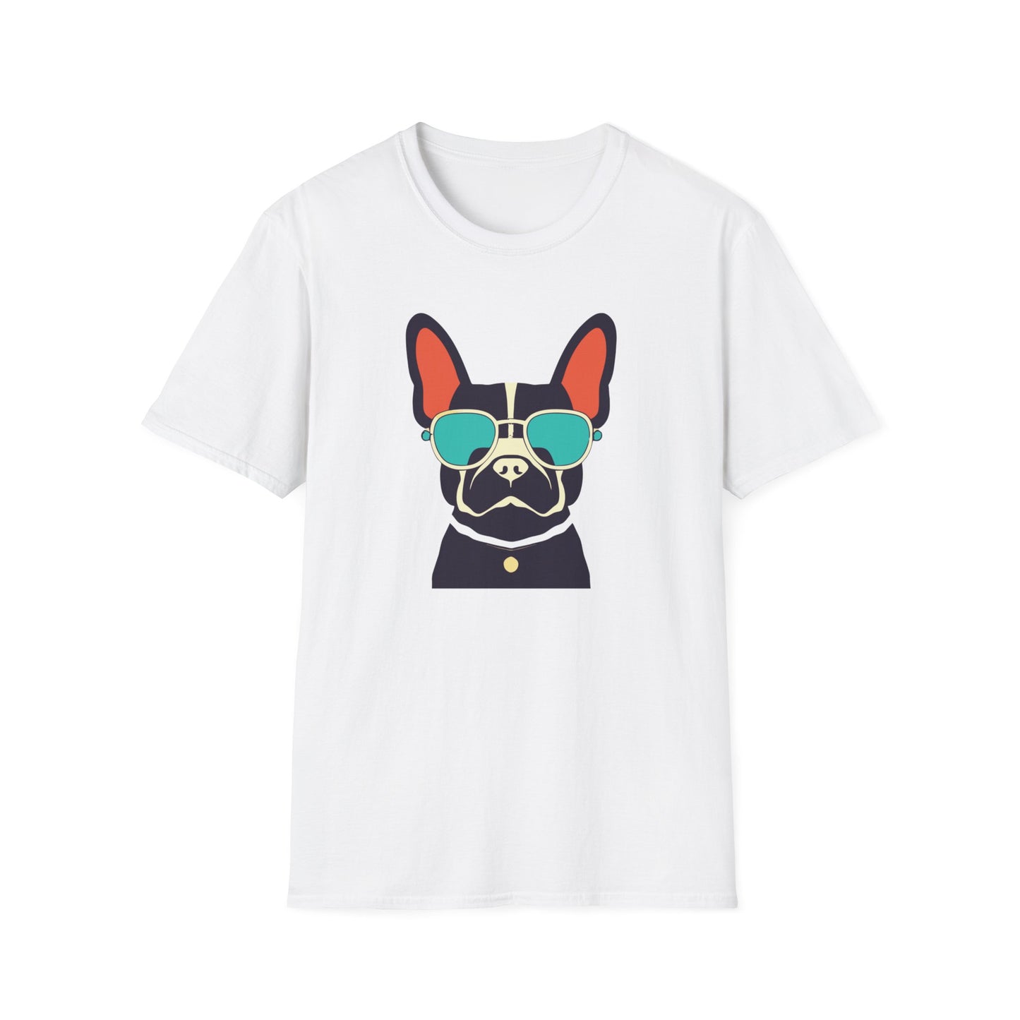 Color Block Sunglass Pug Dog