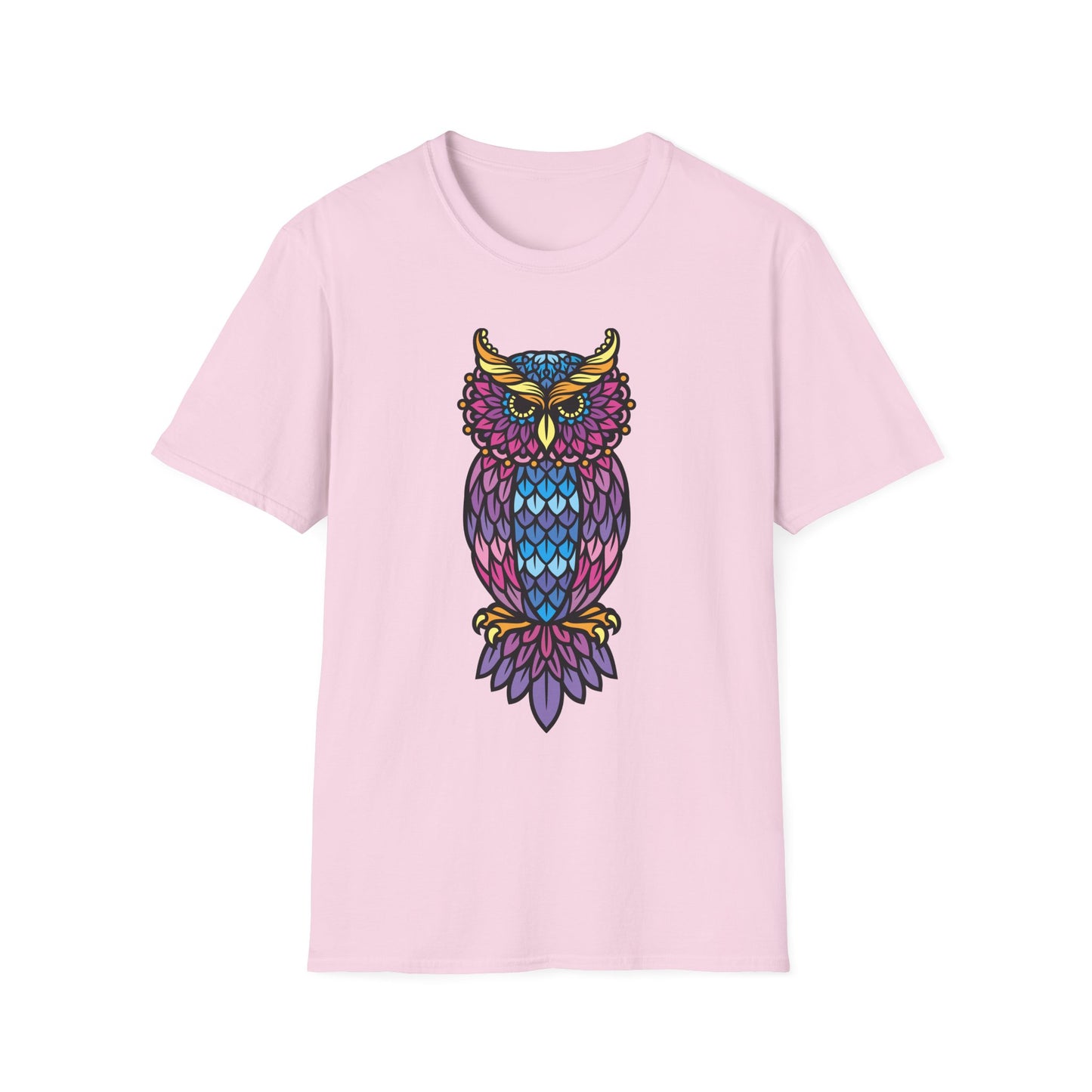 Colorful Owl Vibrant Nature