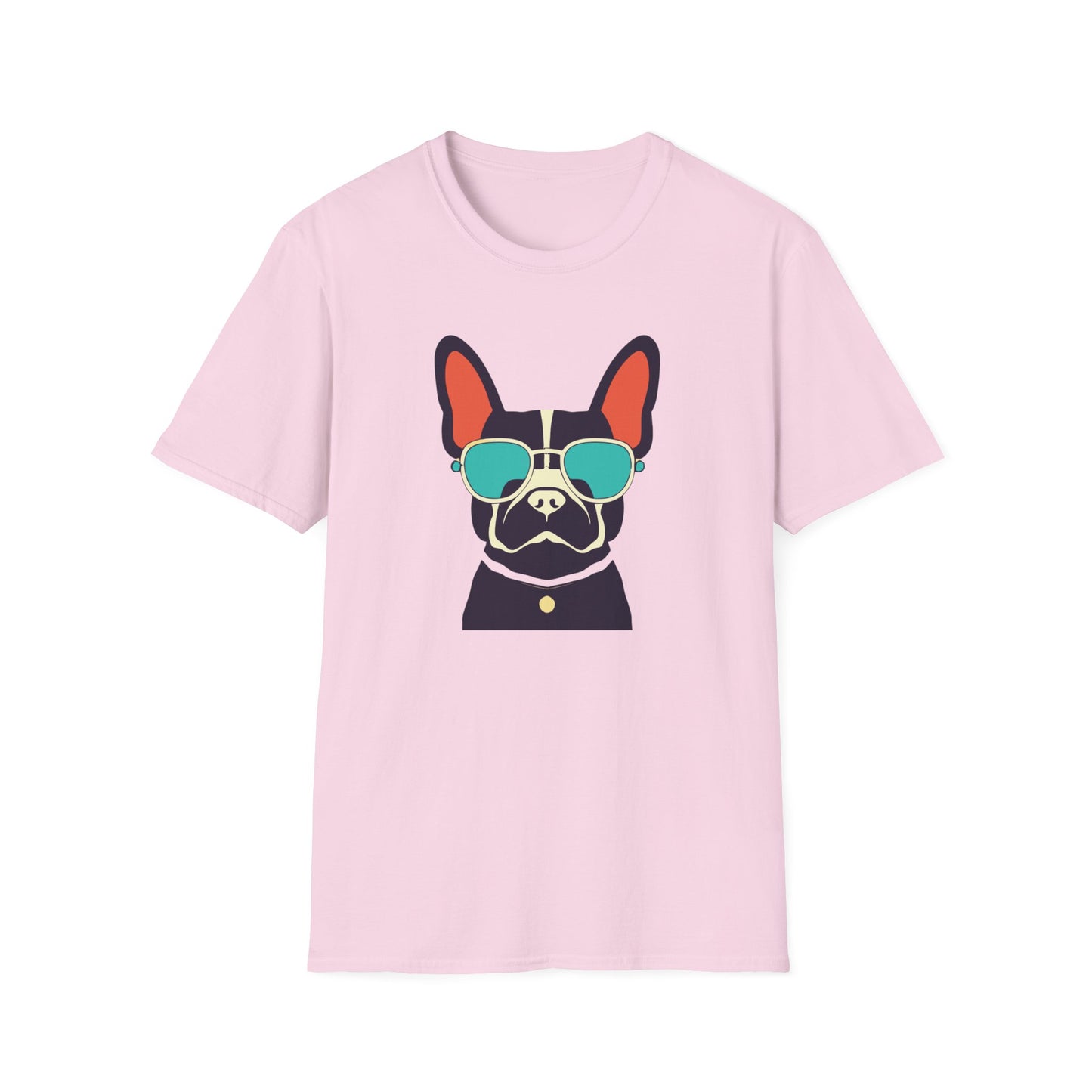 Color Block Sunglass Pug Dog