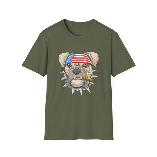 Americana Bandana Cool Bulldog