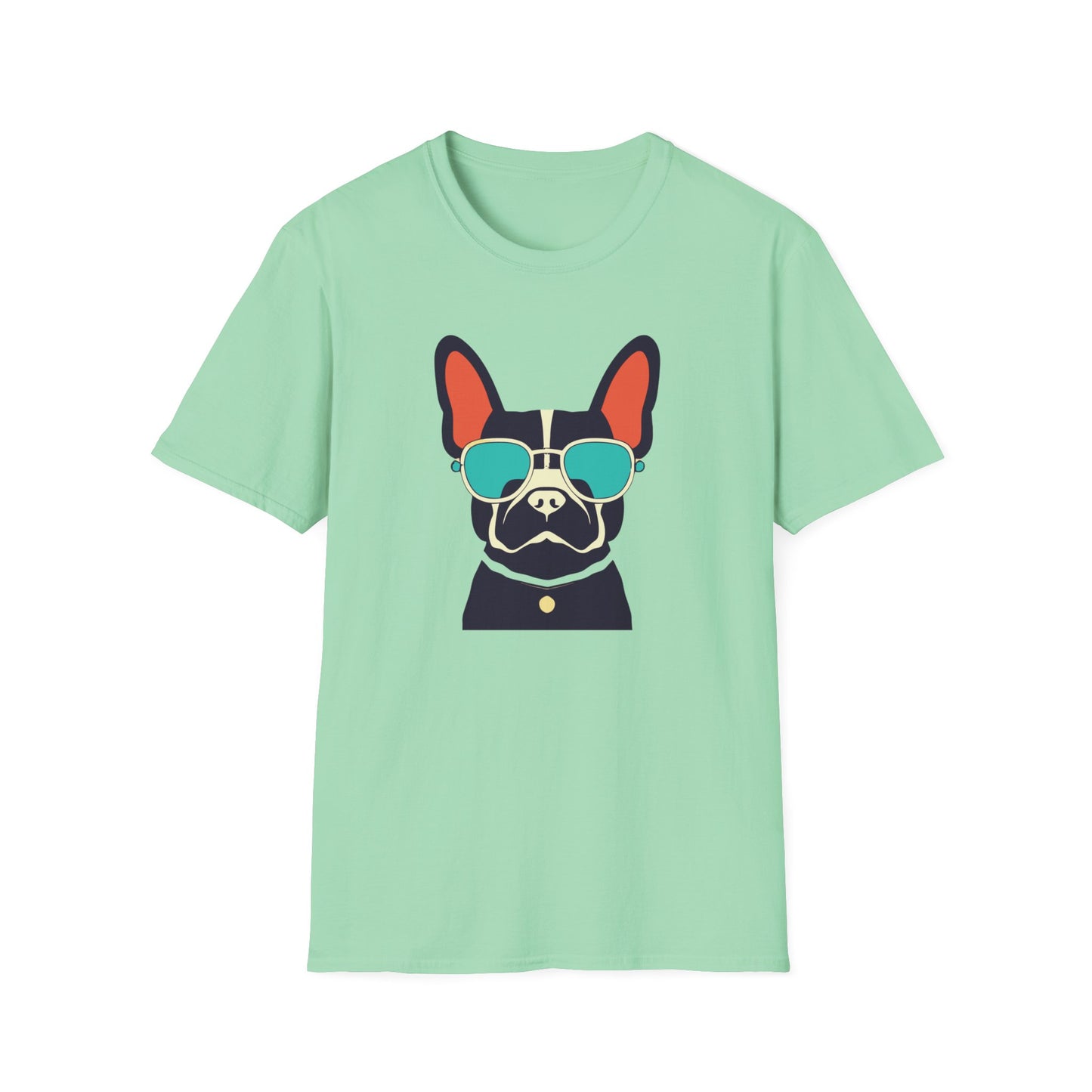 Color Block Sunglass Pug Dog